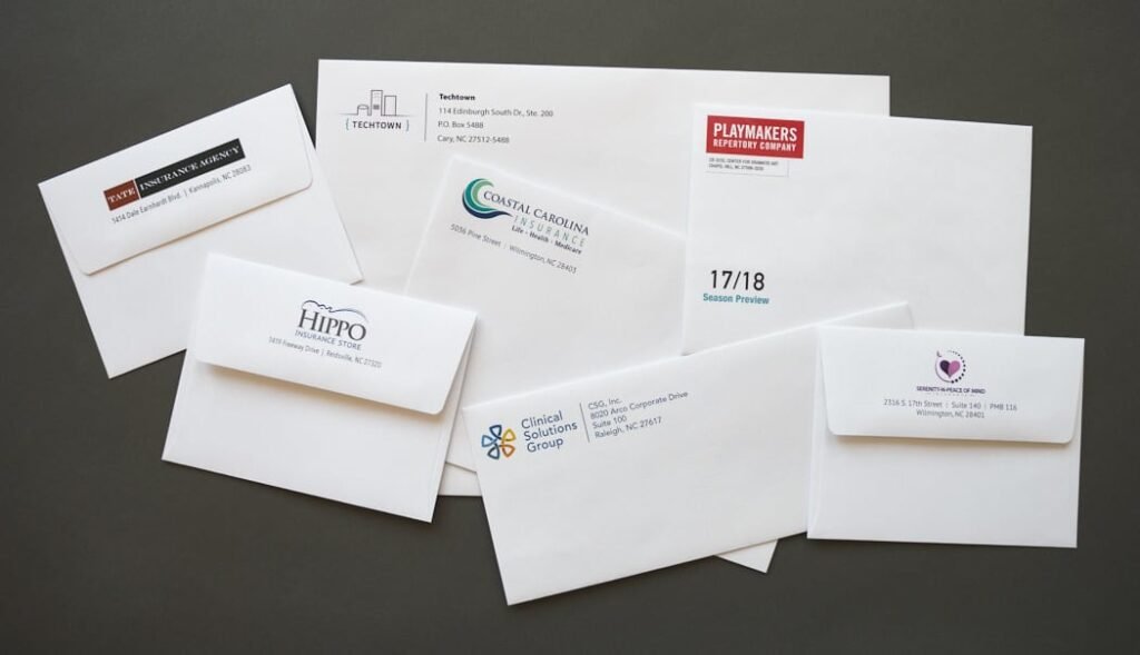 Envelope Printing Cambuslang