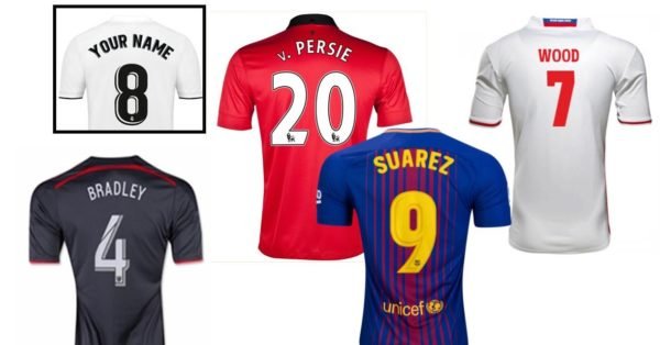 Football Shirt Printing Cambuslang